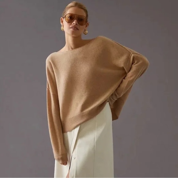 Anthropologie Pilcro Tan Sweater - Picture 2 of 7